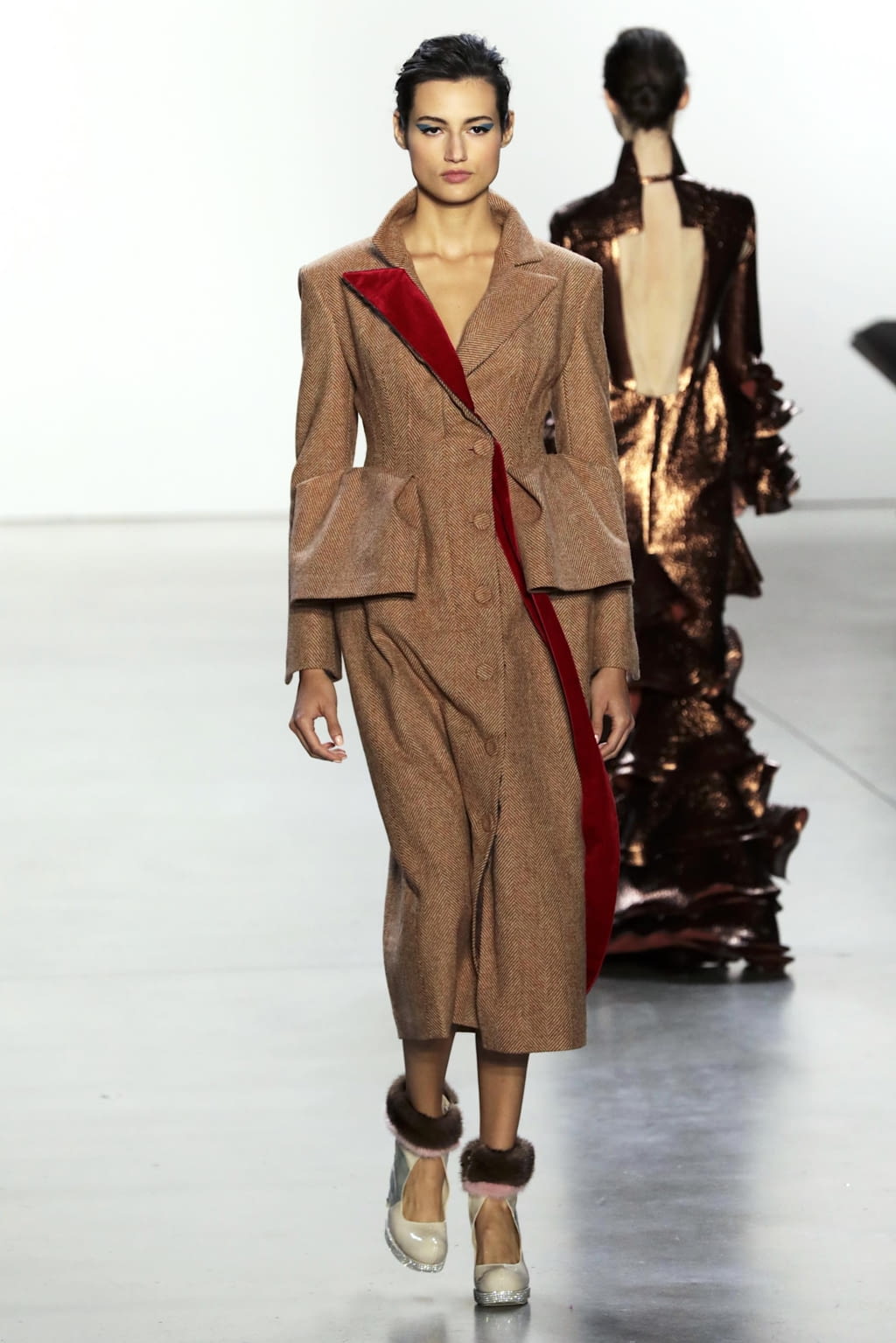 Fashion Week New York Fall/Winter 2020 look 19 from the Son Jung Wan collection womenswear