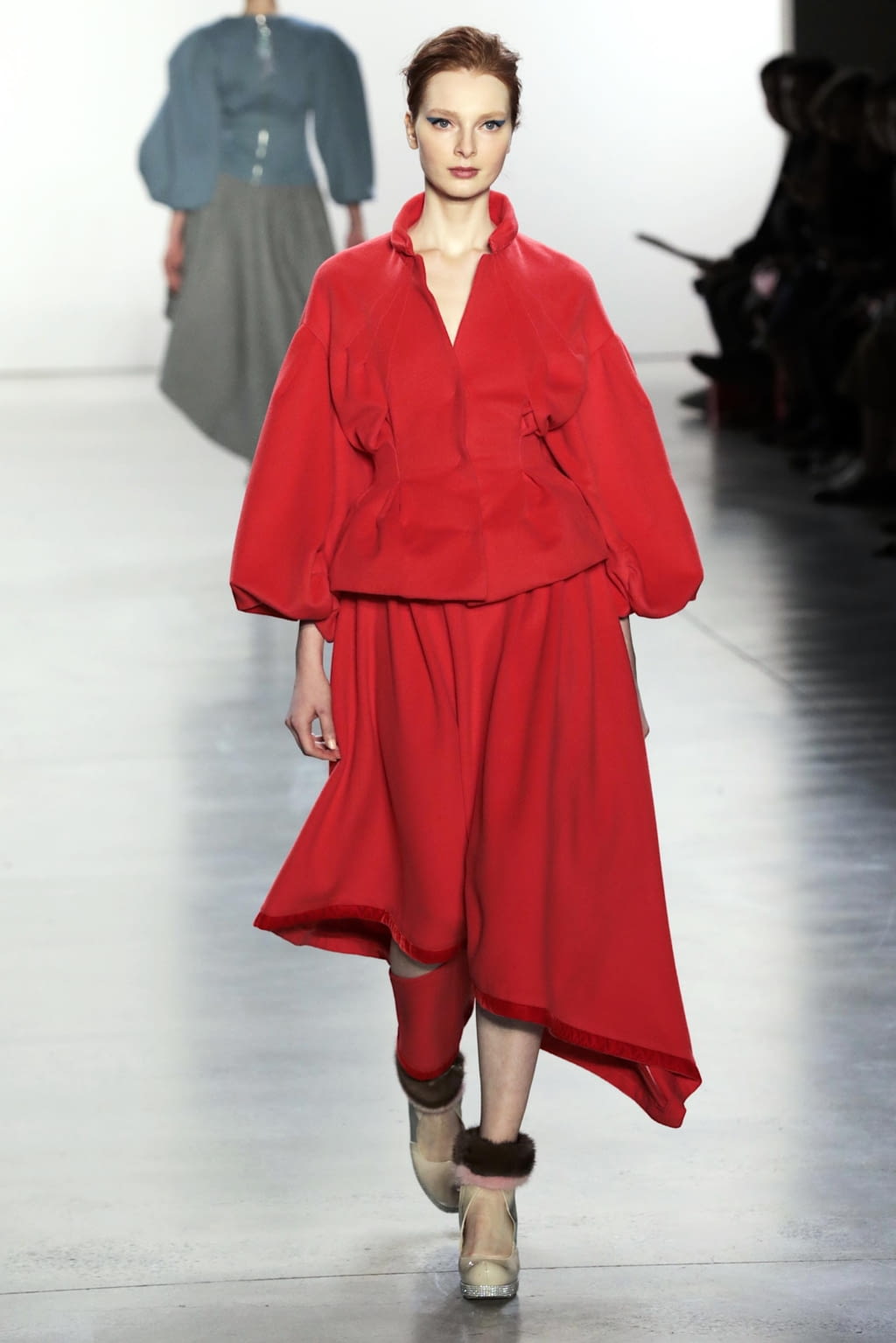 Fashion Week New York Fall/Winter 2020 look 26 de la collection Son Jung Wan womenswear