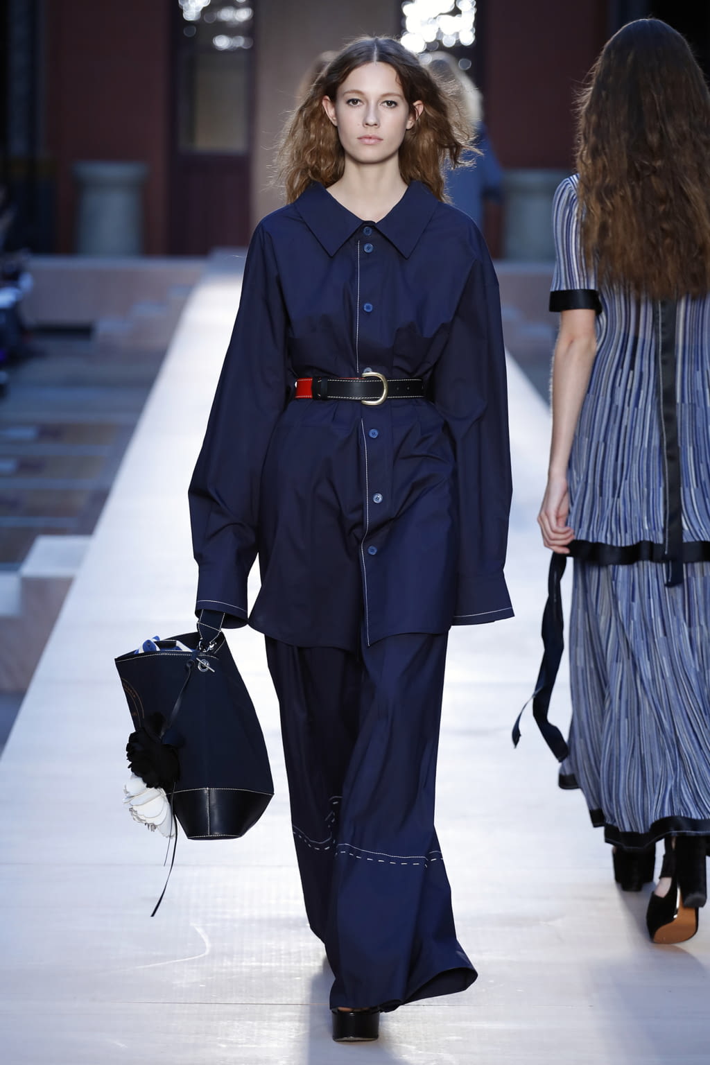 Fashion Week Paris Spring/Summer 2017 look 3 from the Sonia Rykiel collection 女装