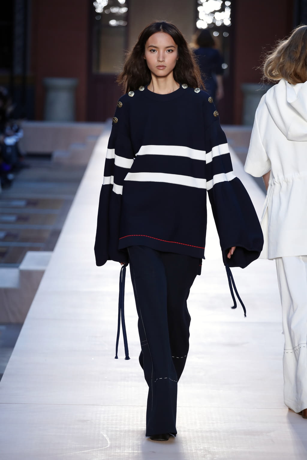 Fashion Week Paris Spring/Summer 2017 look 8 from the Sonia Rykiel collection womenswear