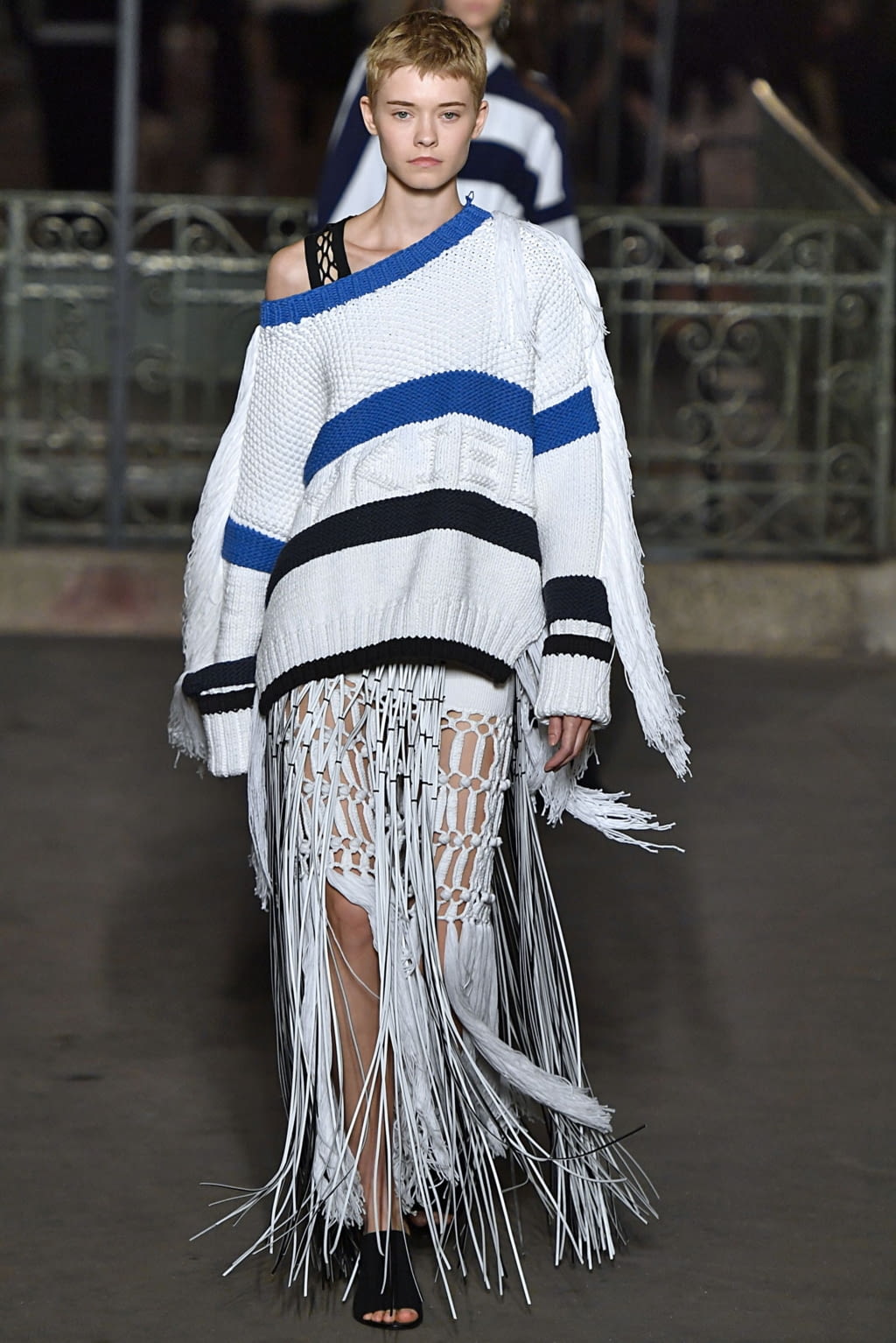 Fashion Week Paris Spring/Summer 2019 look 6 from the Sonia Rykiel collection womenswear
