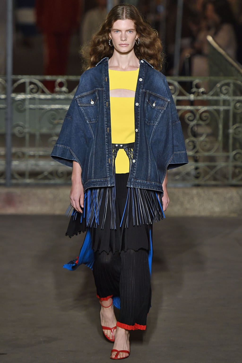 Fashion Week Paris Spring/Summer 2019 look 12 from the Sonia Rykiel collection womenswear
