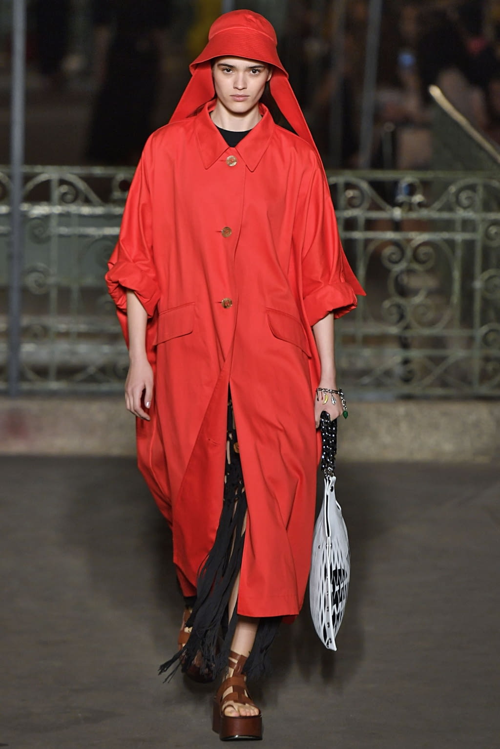 Fashion Week Paris Spring/Summer 2019 look 18 from the Sonia Rykiel collection 女装