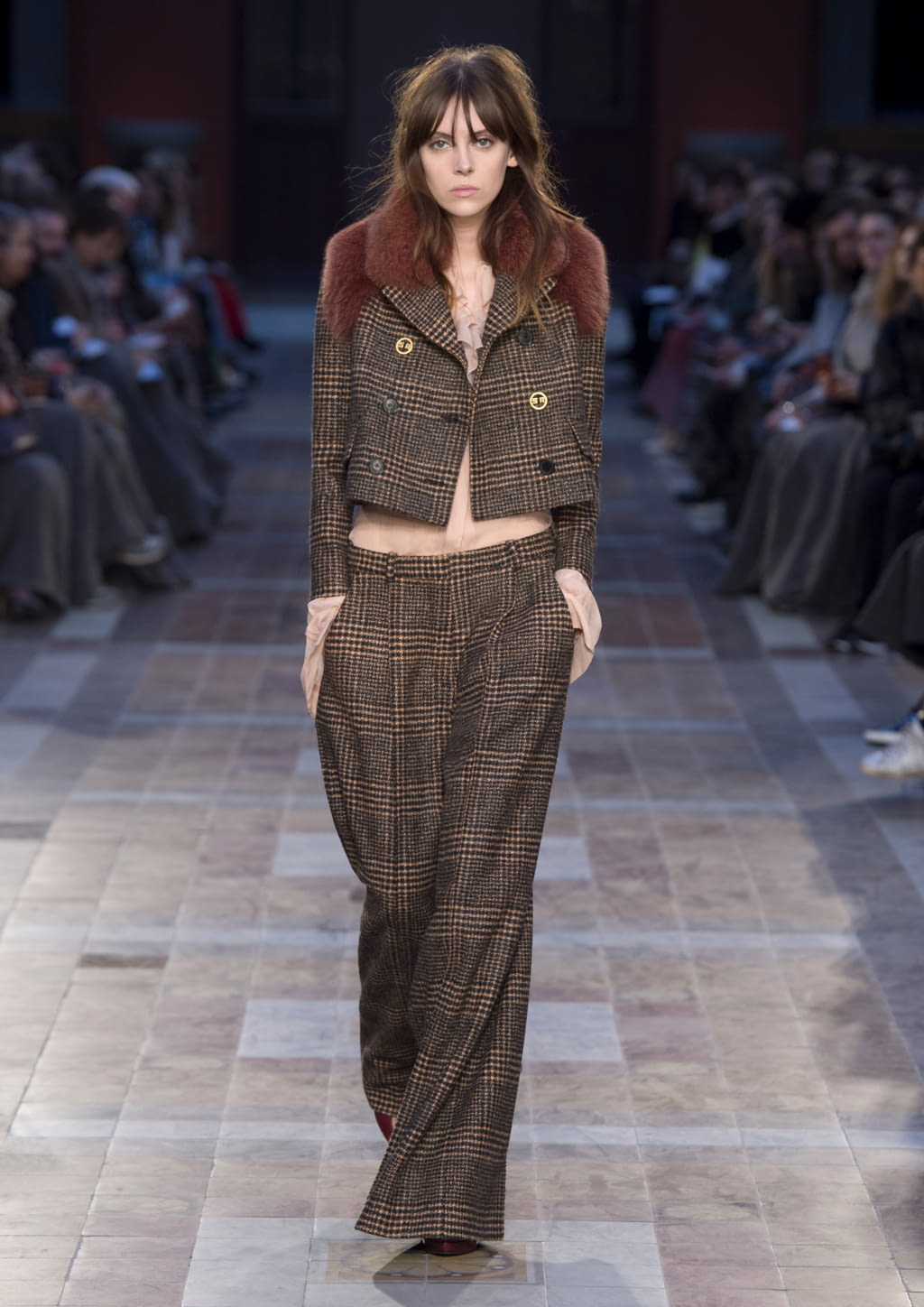 Fashion Week Paris Fall/Winter 2016 look 3 from the Sonia Rykiel collection 女装