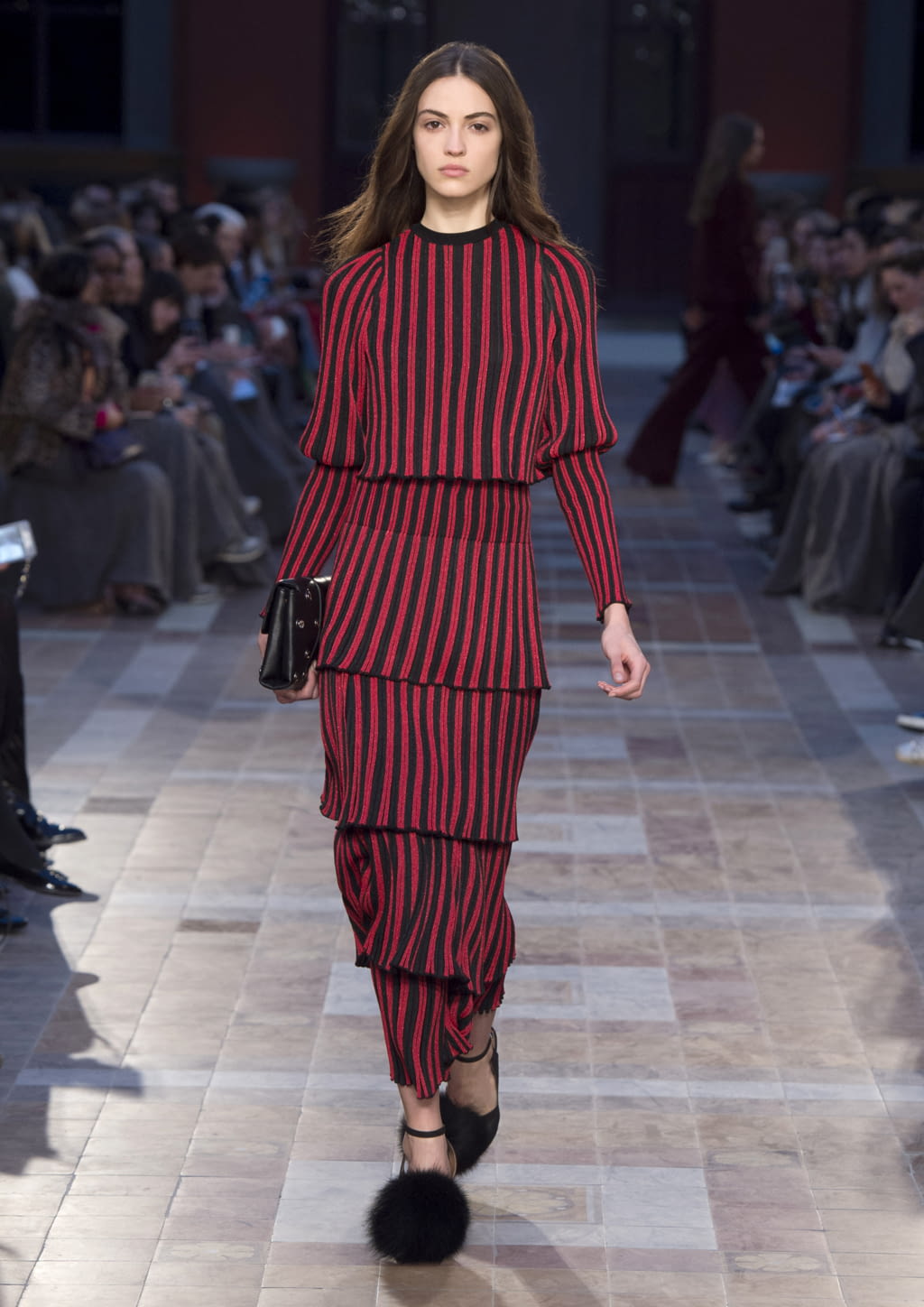 Fashion Week Paris Fall/Winter 2016 look 6 from the Sonia Rykiel collection 女装