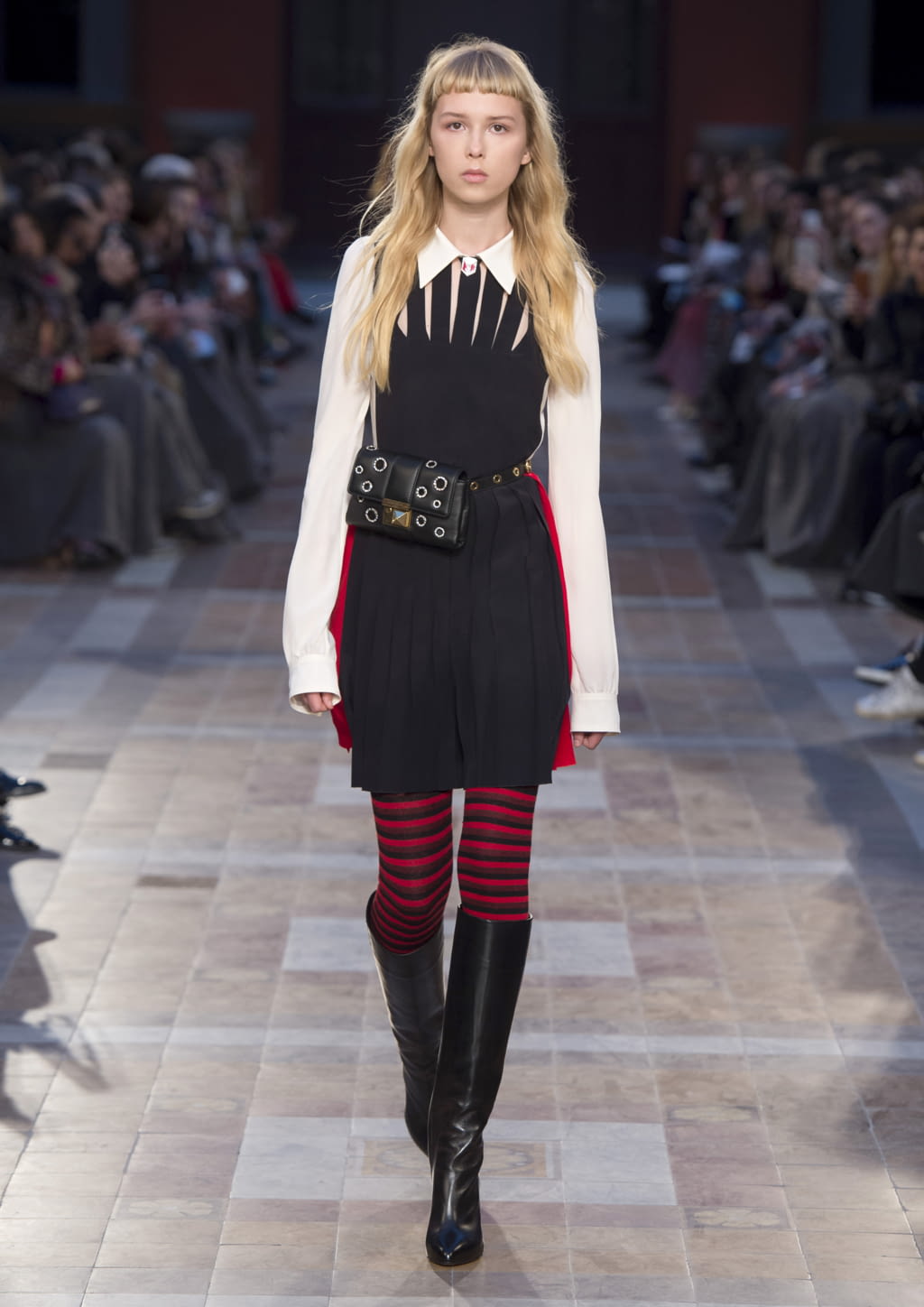 Fashion Week Paris Fall/Winter 2016 look 7 from the Sonia Rykiel collection 女装