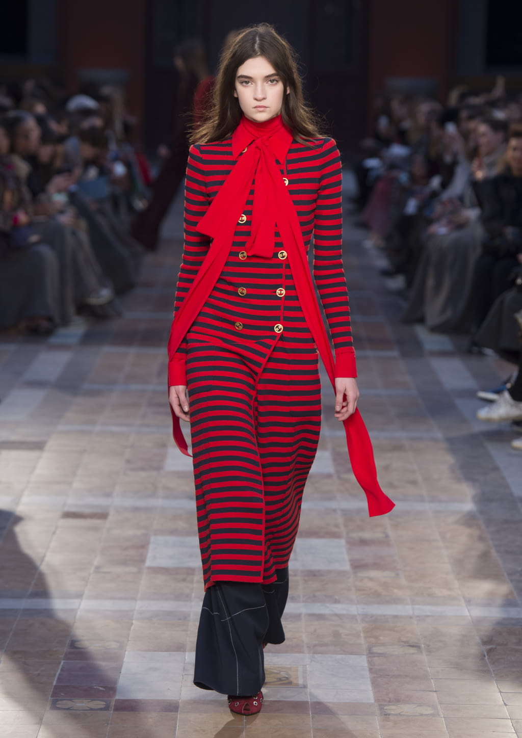 Fashion Week Paris Fall/Winter 2016 look 8 from the Sonia Rykiel collection 女装