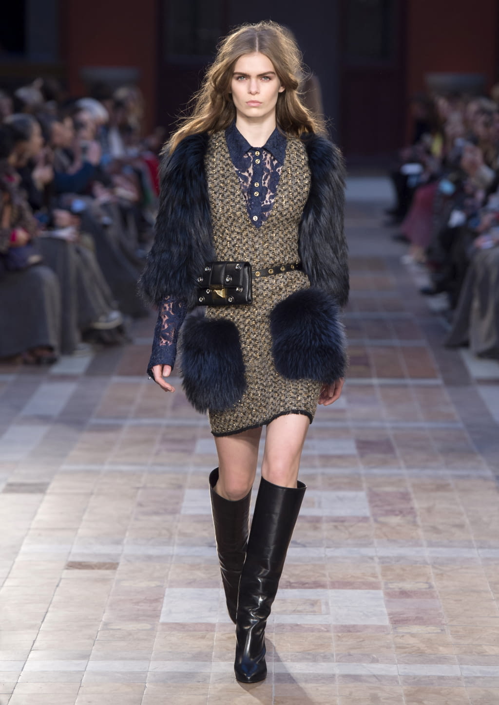 Fashion Week Paris Fall/Winter 2016 look 17 from the Sonia Rykiel collection 女装