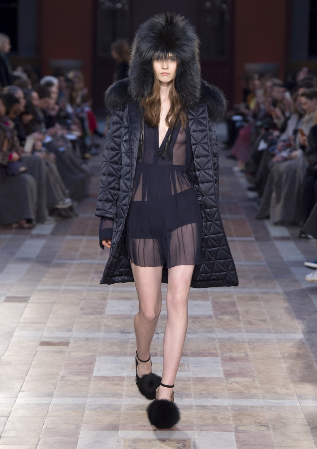 Fashion Week Paris Fall/Winter 2016 look 23 from the Sonia Rykiel collection 女装