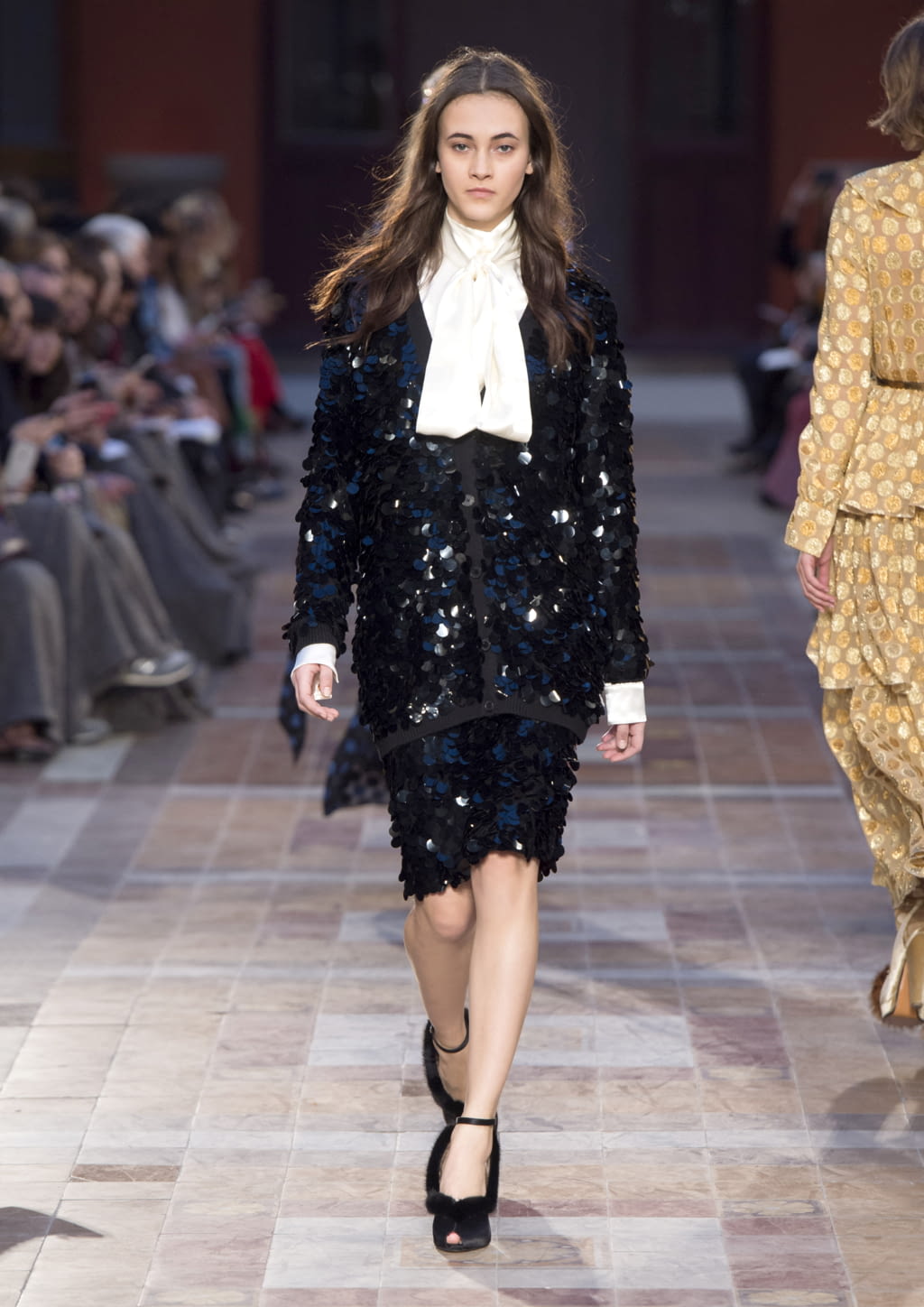 Fashion Week Paris Fall/Winter 2016 look 44 from the Sonia Rykiel collection 女装