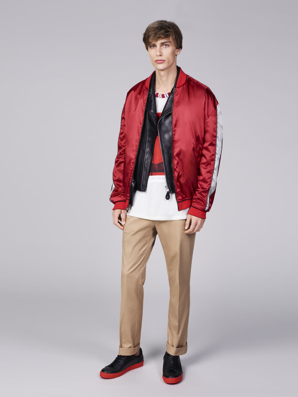 Fashion Week Florence Spring/Summer 2018 look 4 from the Tommy Hilfiger collection 男装