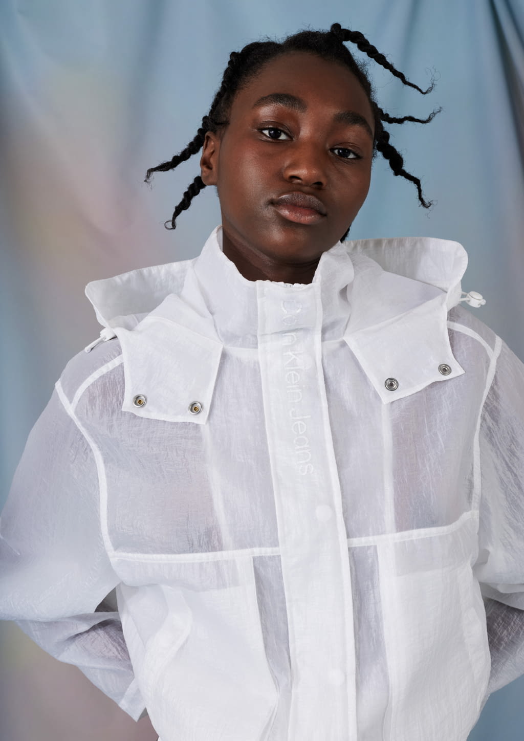 Fashion Week New York Spring/Summer 2022 look 10 from the Calvin Klein Jeans collection womenswear