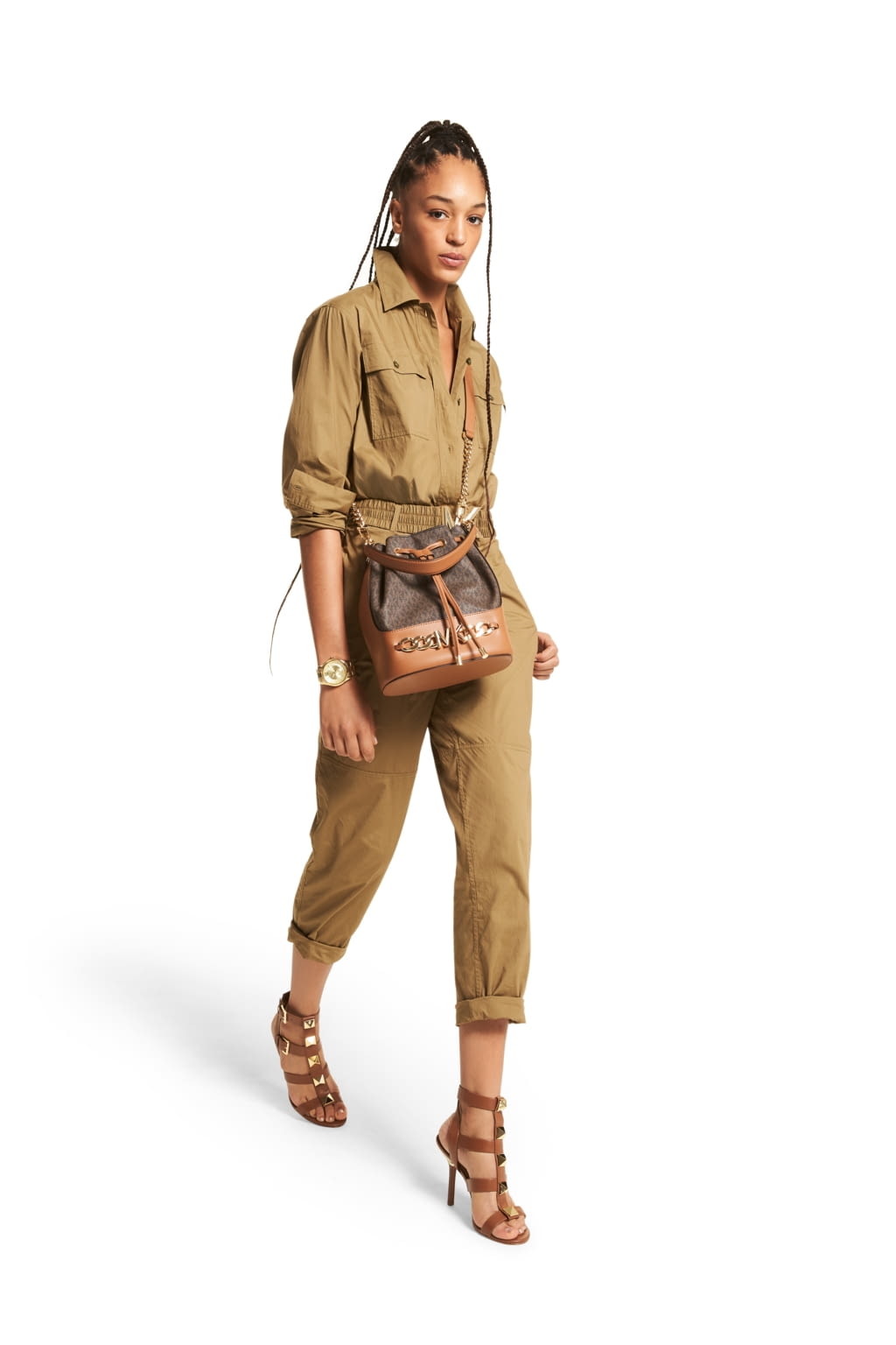 Fashion Week New York Spring/Summer 2022 look 16 from the MICHAEL Michael Kors collection womenswear
