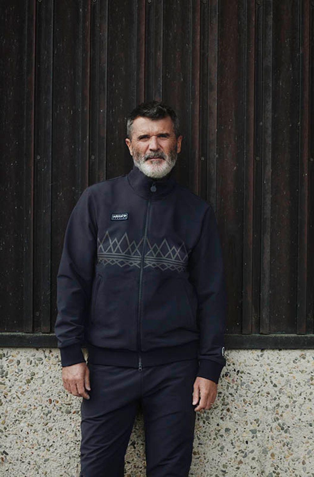 Fashion Week Paris Fall/Winter 2023 look 4 from the Adidas x Spezial collection menswear