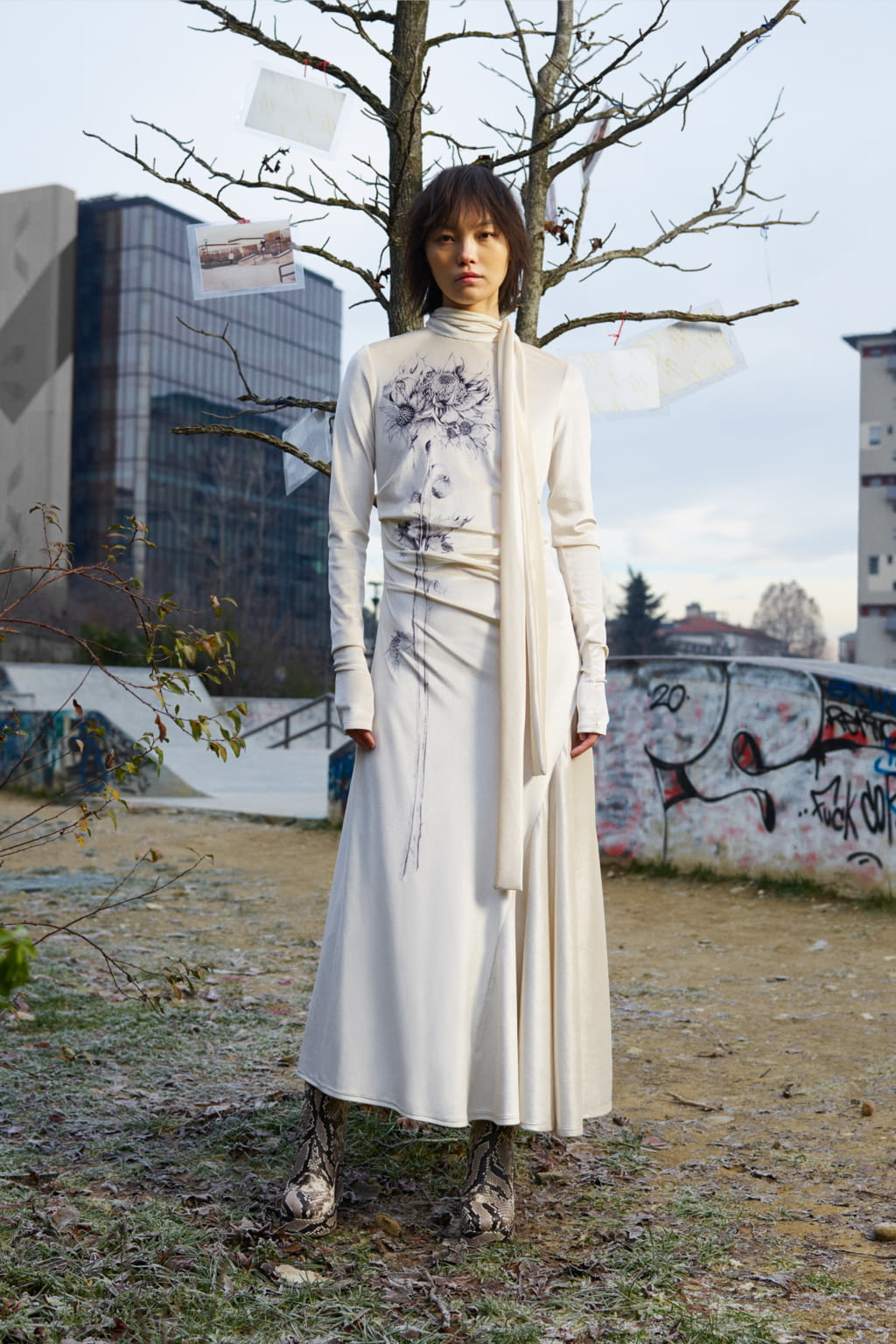 Fashion Week Milan Pre-Fall 2021 look 3 from the Sportmax collection womenswear