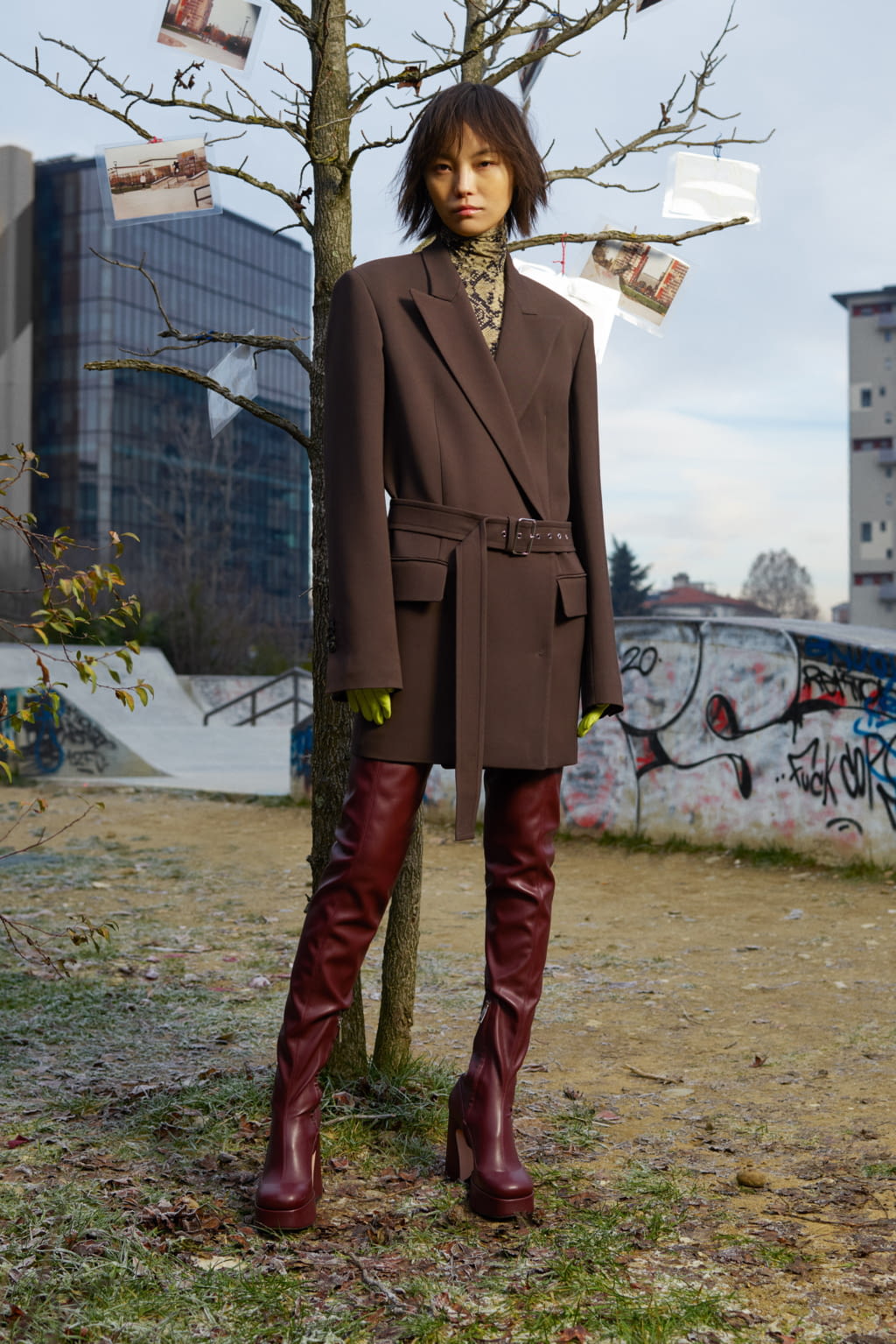 Fashion Week Milan Pre-Fall 2021 look 8 from the Sportmax collection womenswear