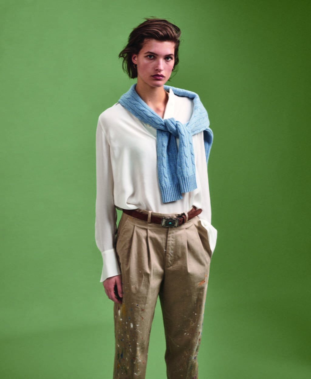 Fashion Week New York Pre-Fall 2019 look 13 from the Polo Ralph Lauren collection womenswear