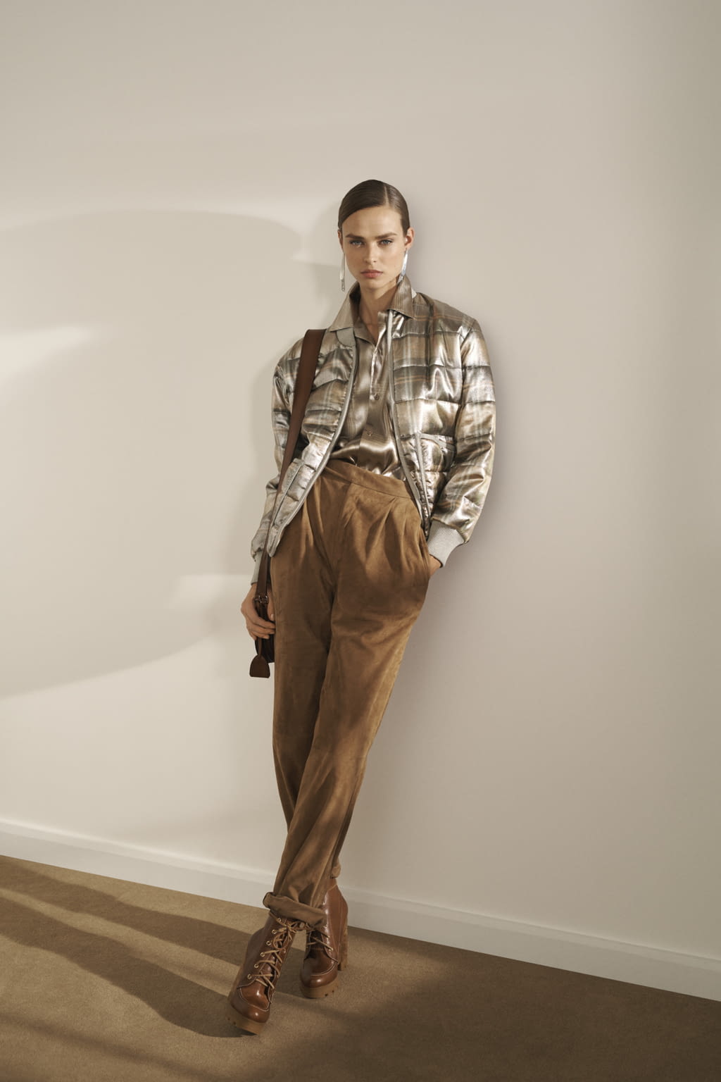 Fashion Week New York Pre-Fall 2019 look 8 from the Ralph Lauren collection womenswear