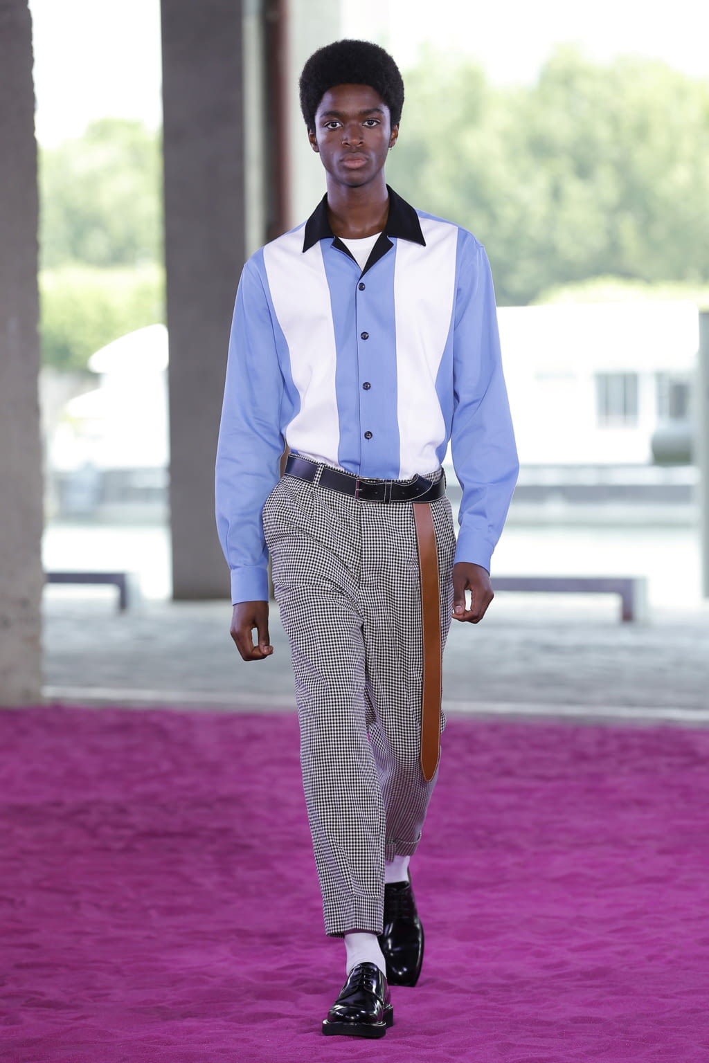 Fashion Week Paris Spring/Summer 2018 look 1 from the Ami collection menswear