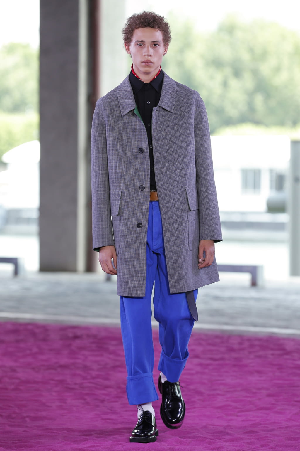 Fashion Week Paris Spring/Summer 2018 look 4 from the Ami collection menswear