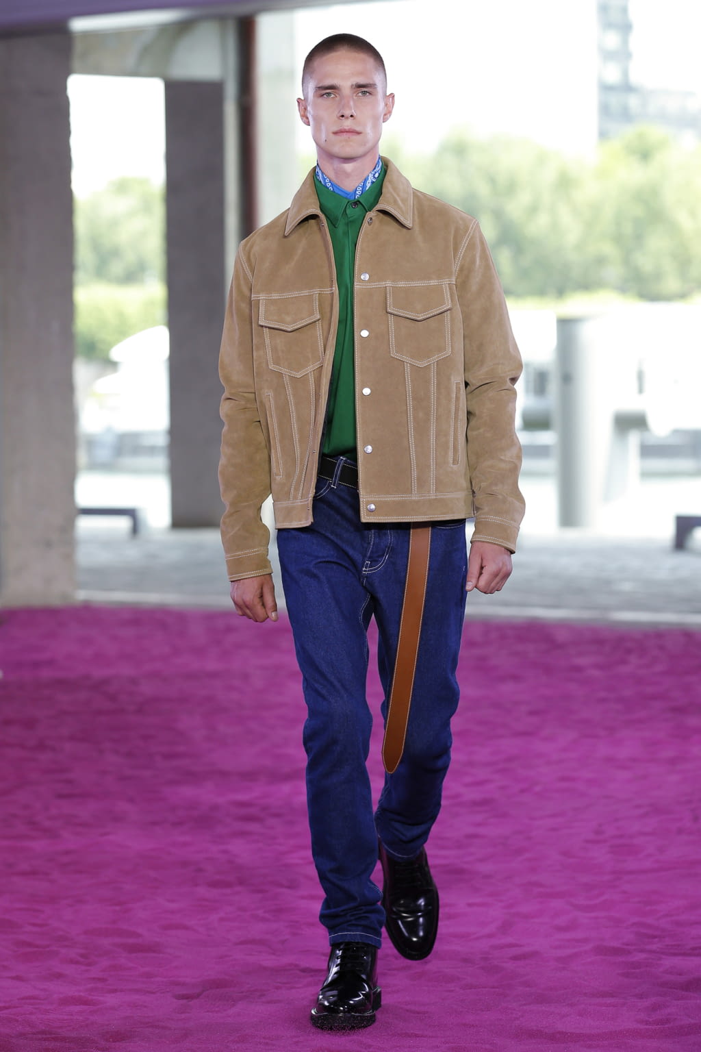 Fashion Week Paris Spring/Summer 2018 look 5 from the Ami collection menswear
