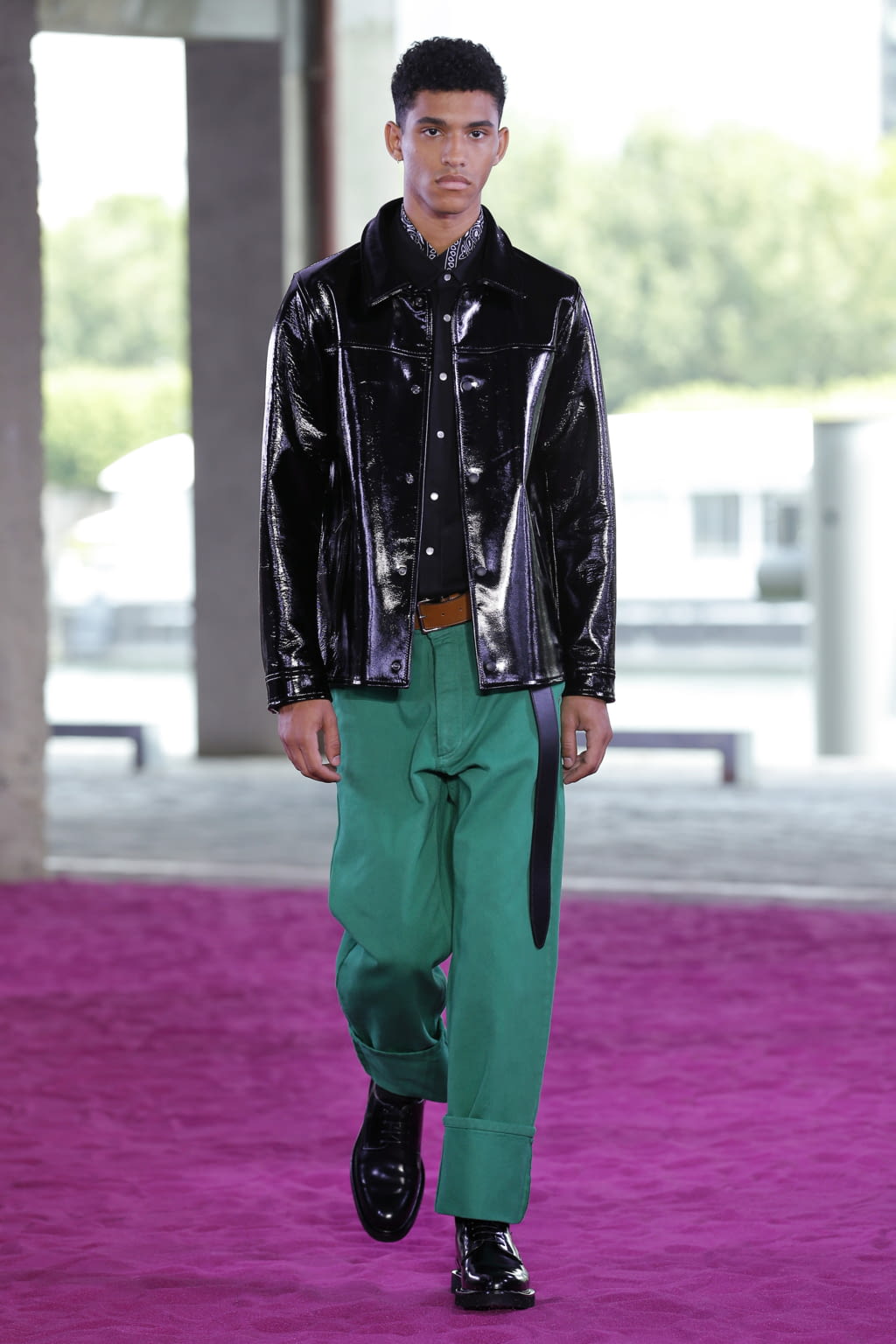 Fashion Week Paris Spring/Summer 2018 look 11 from the Ami collection menswear