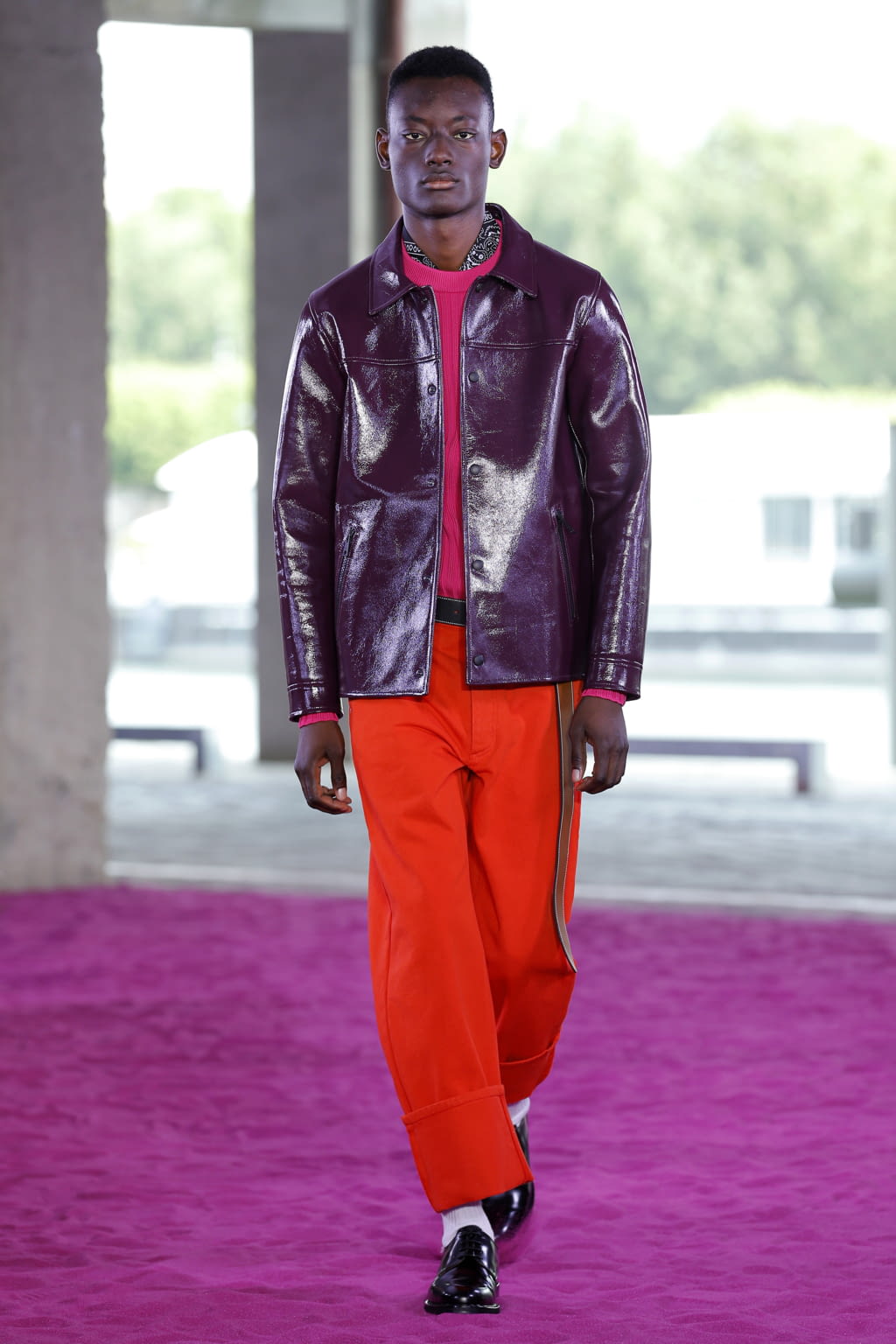 Fashion Week Paris Spring/Summer 2018 look 17 from the Ami collection menswear