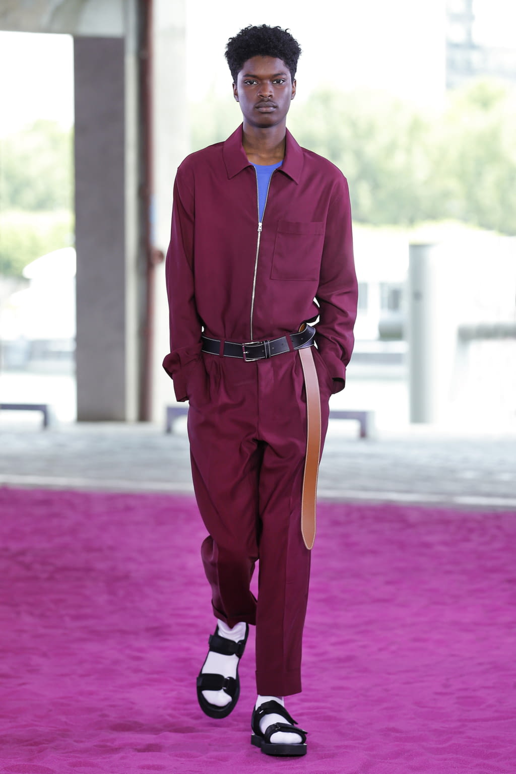Fashion Week Paris Spring/Summer 2018 look 20 from the Ami collection menswear
