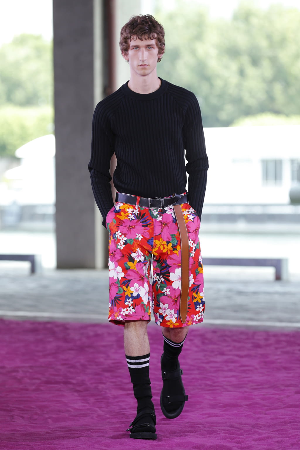 Fashion Week Paris Spring/Summer 2018 look 30 from the Ami collection menswear