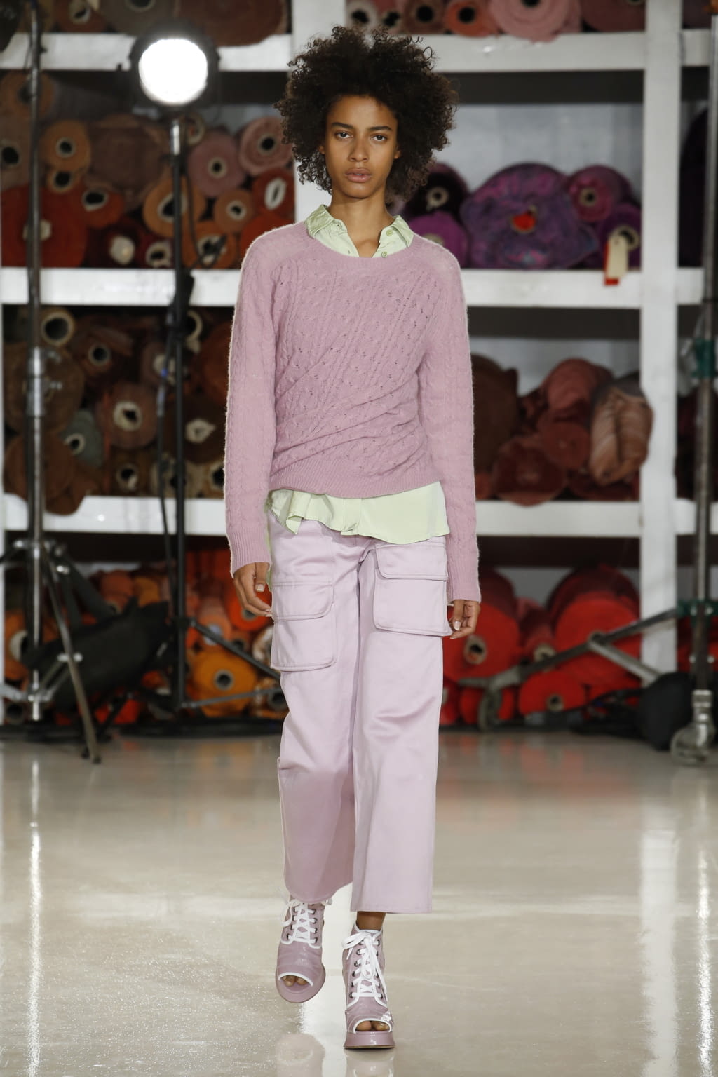 Fashion Week New York Spring/Summer 2018 look 12 from the Sies Marjan collection womenswear