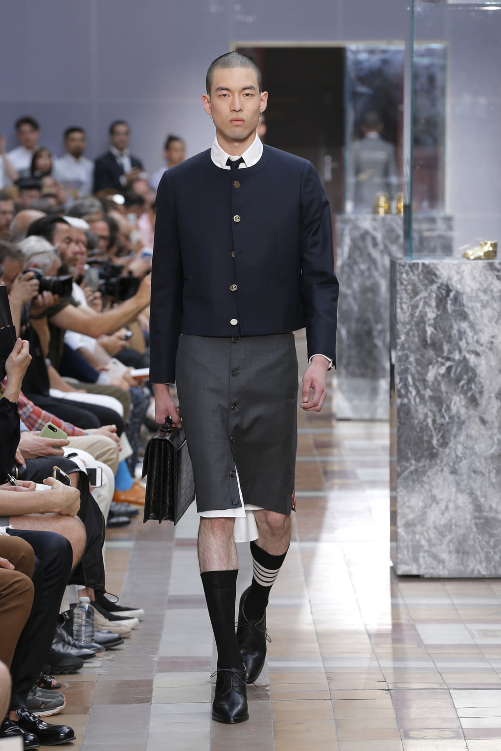 Fashion Week Paris Spring/Summer 2018 look 36 from the Thom Browne collection menswear