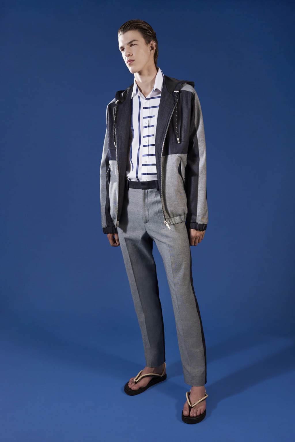Fashion Week Paris Spring/Summer 2020 look 5 from the M.X PARIS collection 男装