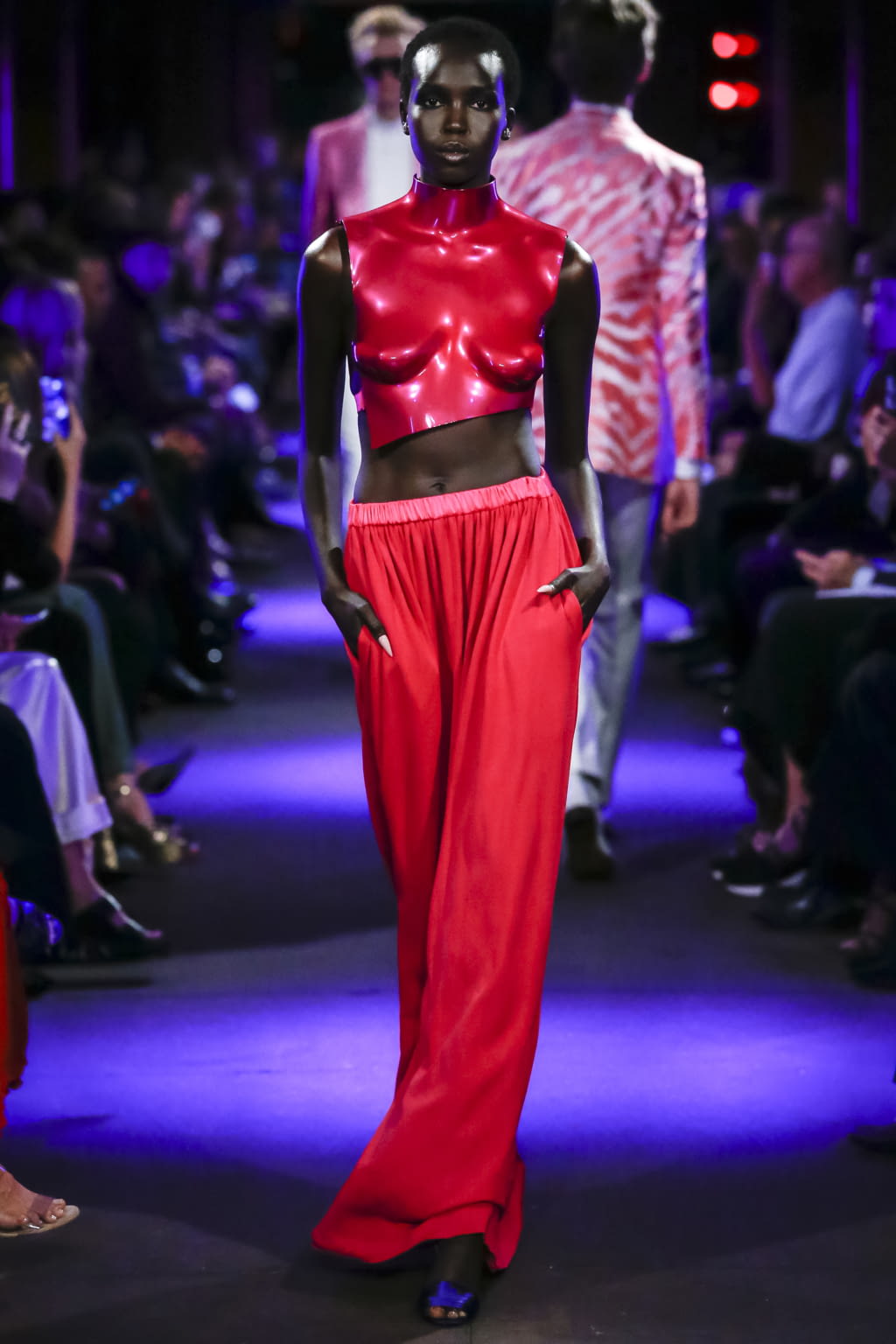 Fashion Week New York Spring/Summer 2020 look 39 from the Tom Ford collection womenswear