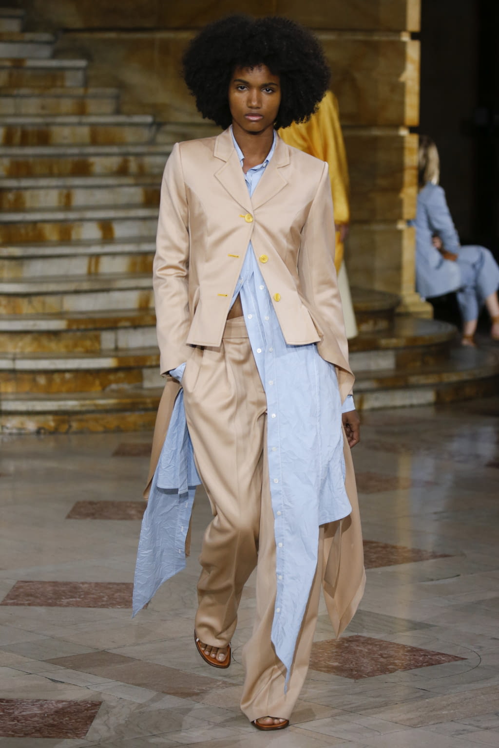 Fashion Week New York Spring/Summer 2020 look 20 from the Sies Marjan collection womenswear