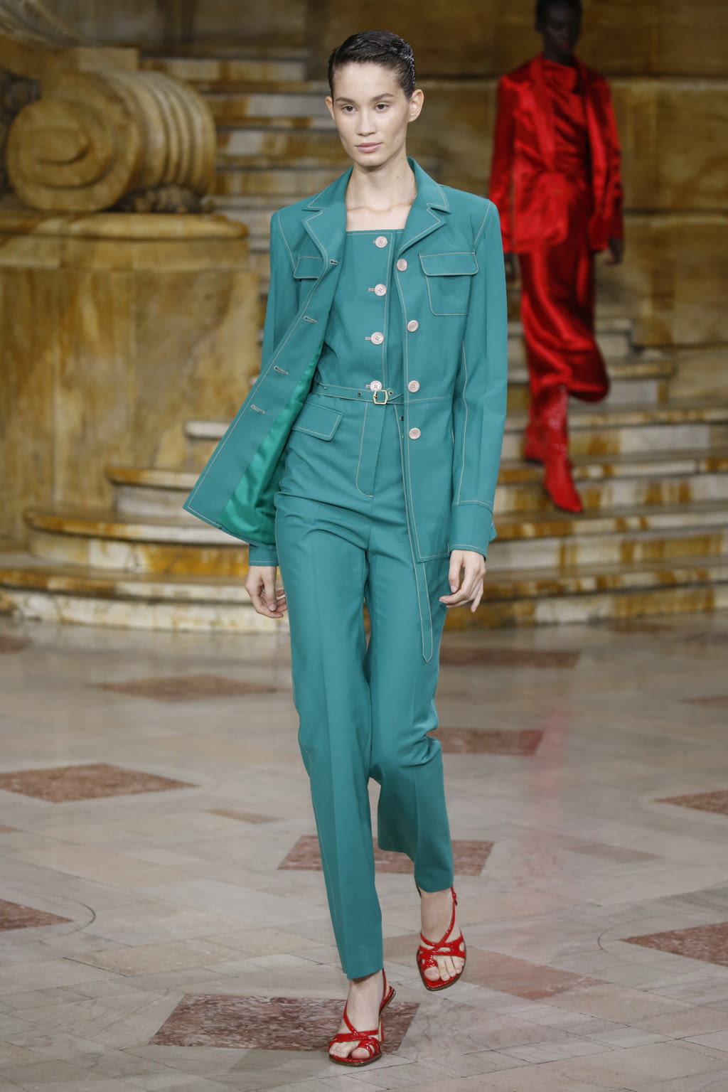 Fashion Week New York Spring/Summer 2020 look 32 from the Sies Marjan collection womenswear