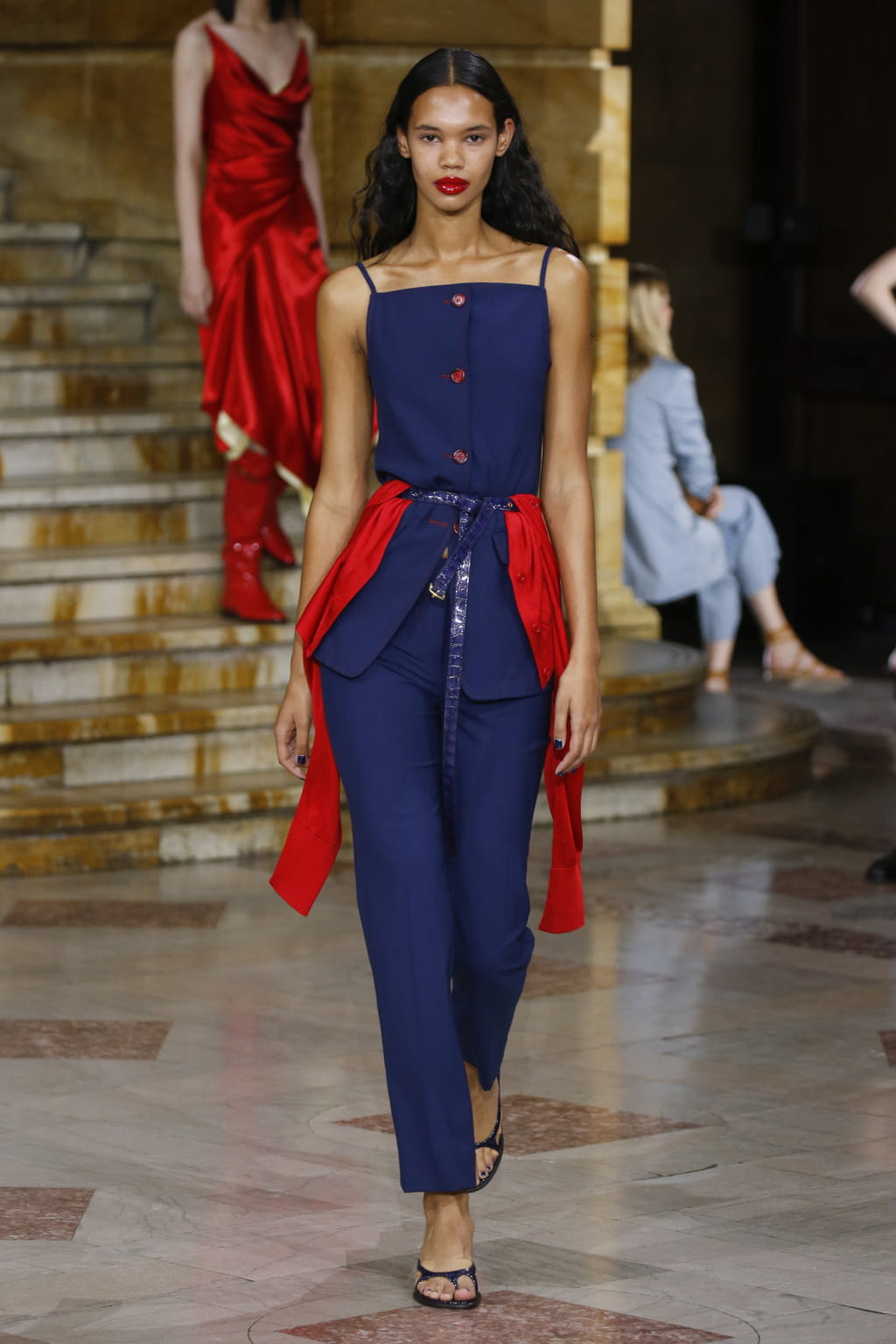 Fashion Week New York Spring/Summer 2020 look 34 from the Sies Marjan collection 女装