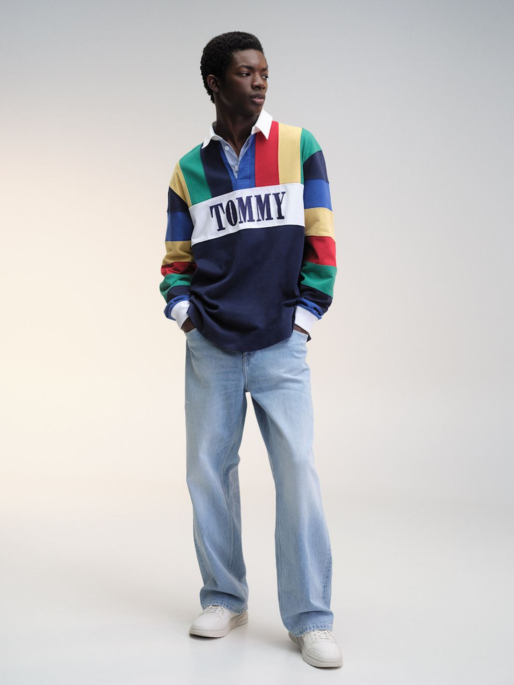 Fashion Week New York Spring/Summer 2024 look 55 from the Tommy Jeans collection womenswear