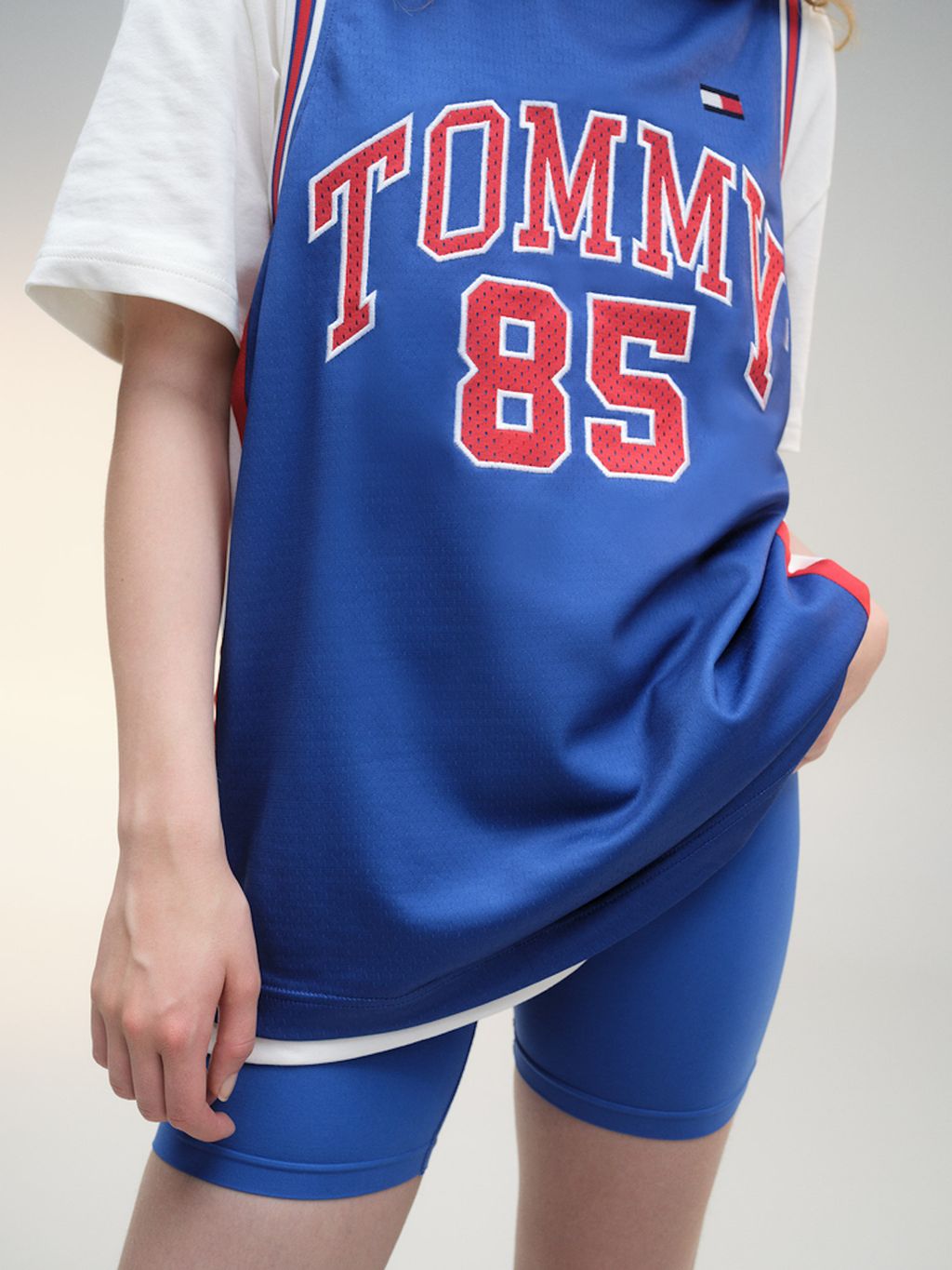 Fashion Week New York Spring/Summer 2024 look 63 from the Tommy Jeans collection womenswear