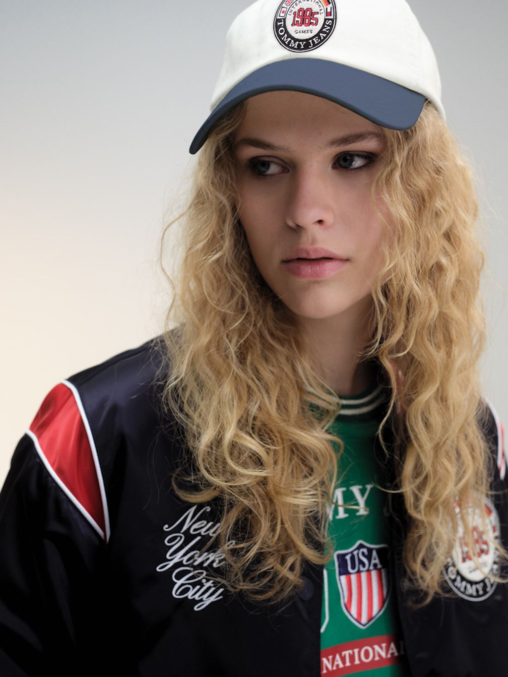 Fashion Week New York Spring/Summer 2024 look 65 from the Tommy Jeans collection womenswear