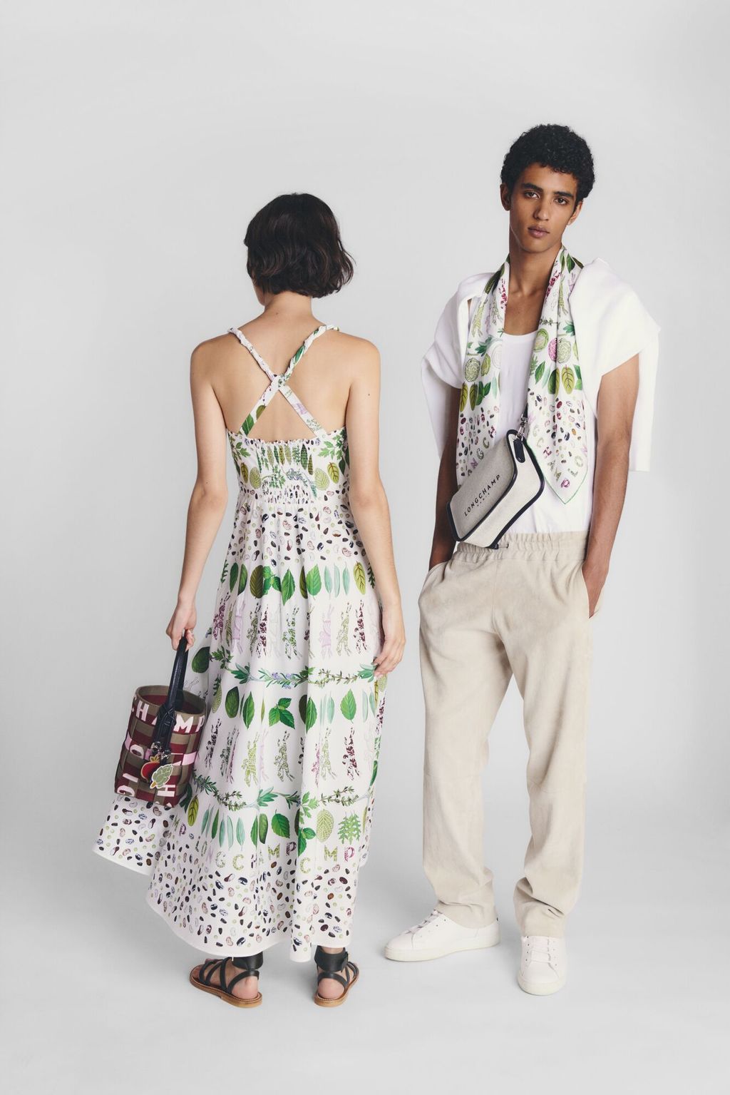 Fashion Week Paris Spring/Summer 2025 look 9 from the Longchamp collection womenswear