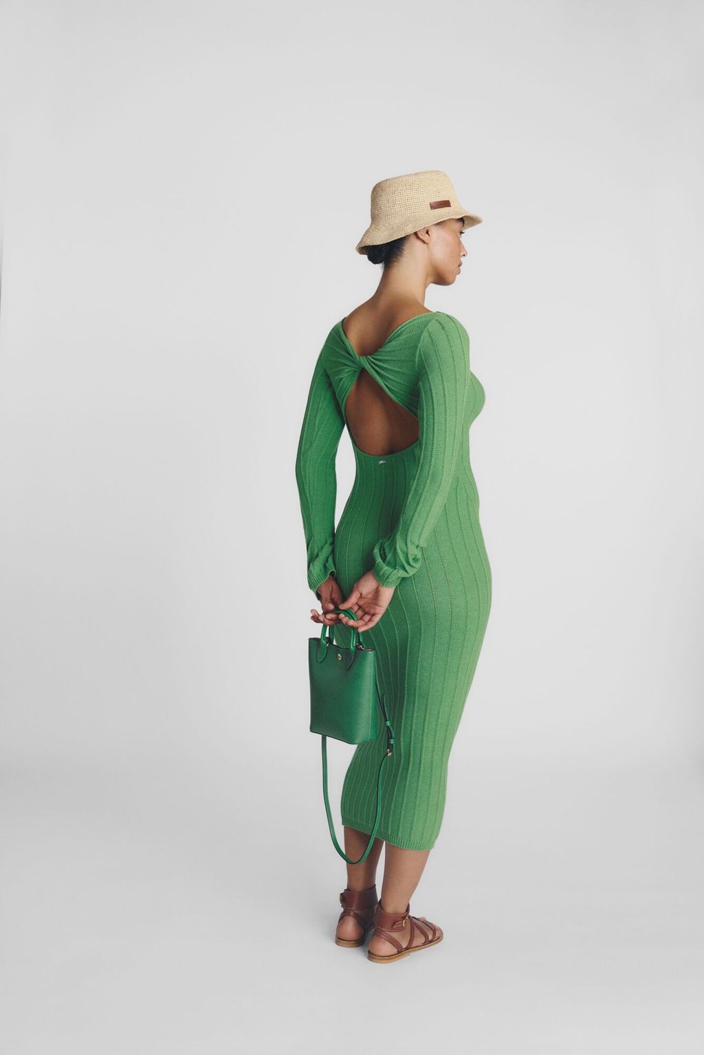 Fashion Week Paris Spring/Summer 2025 look 13 from the Longchamp collection womenswear