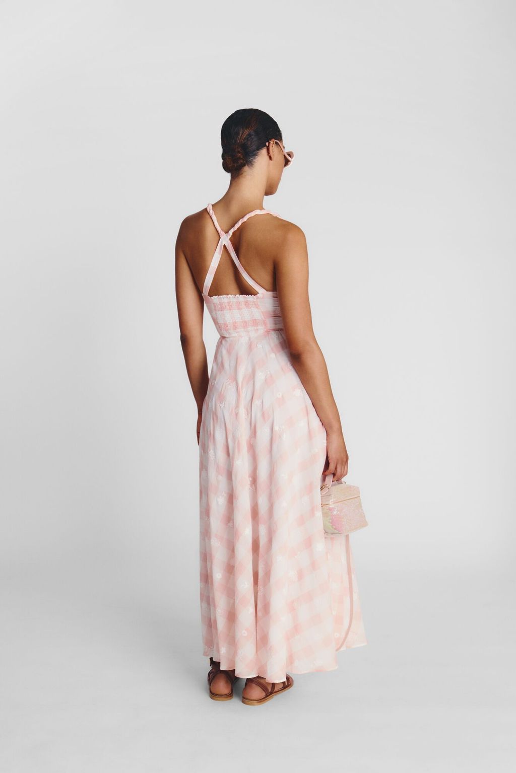 Fashion Week Paris Spring/Summer 2025 look 21 from the Longchamp collection womenswear