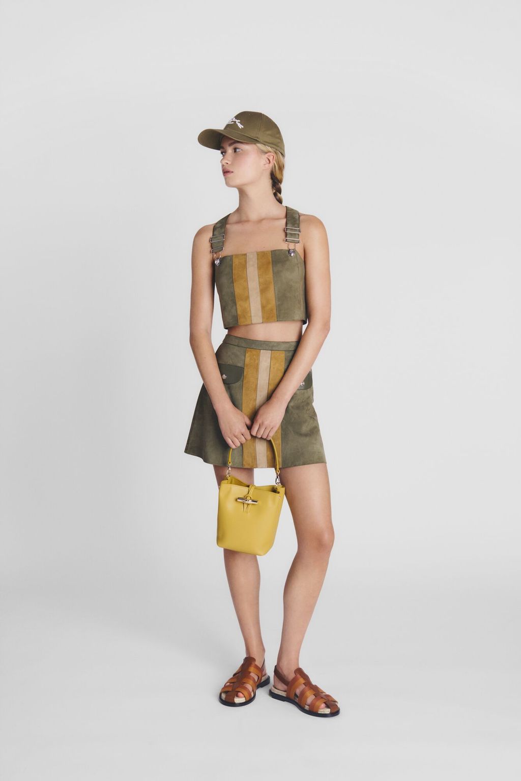 Fashion Week Paris Spring/Summer 2025 look 28 from the Longchamp collection womenswear