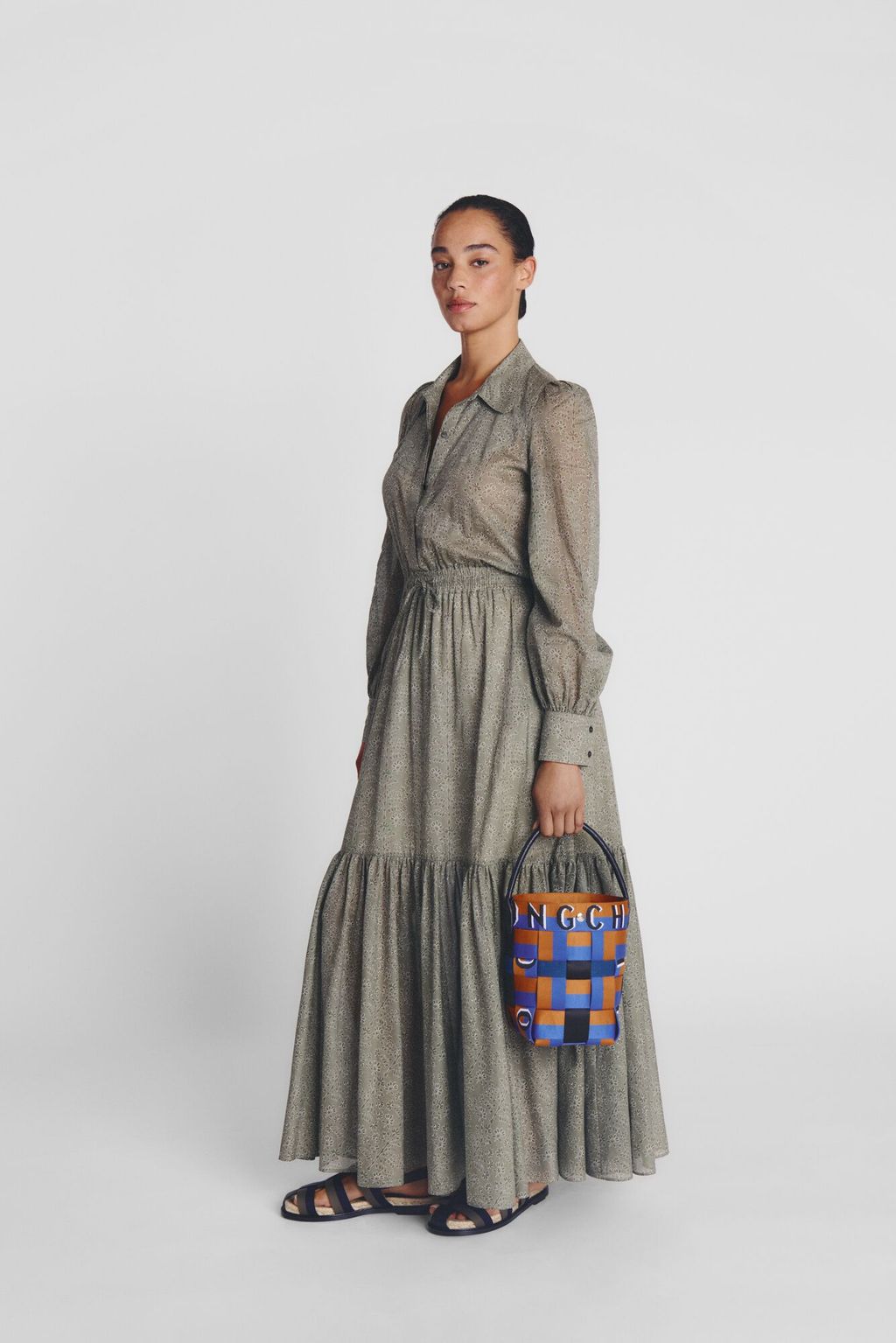 Fashion Week Paris Spring/Summer 2025 look 42 from the Longchamp collection womenswear