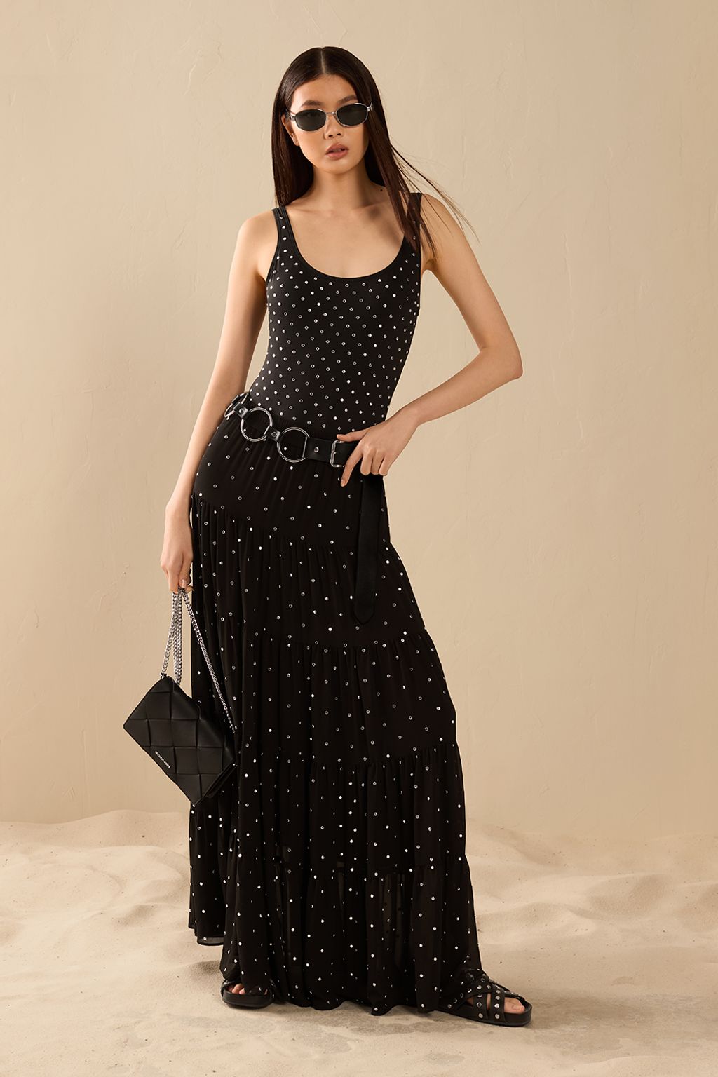 Fashion Week New York Spring/Summer 2025 look 1 from the MICHAEL Michael Kors collection 女装