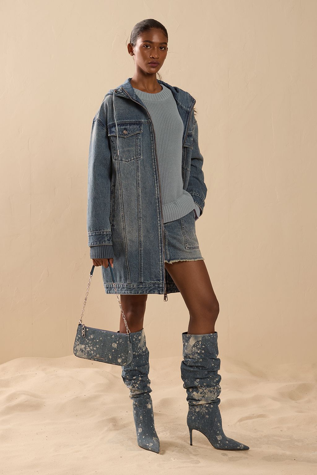 Fashion Week New York Spring/Summer 2025 look 17 from the MICHAEL Michael Kors collection 女装