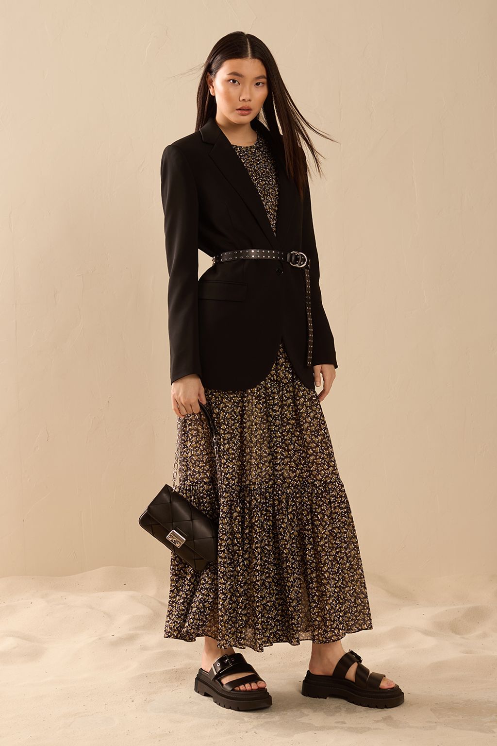 Fashion Week New York Spring/Summer 2025 look 24 from the MICHAEL Michael Kors collection 女装