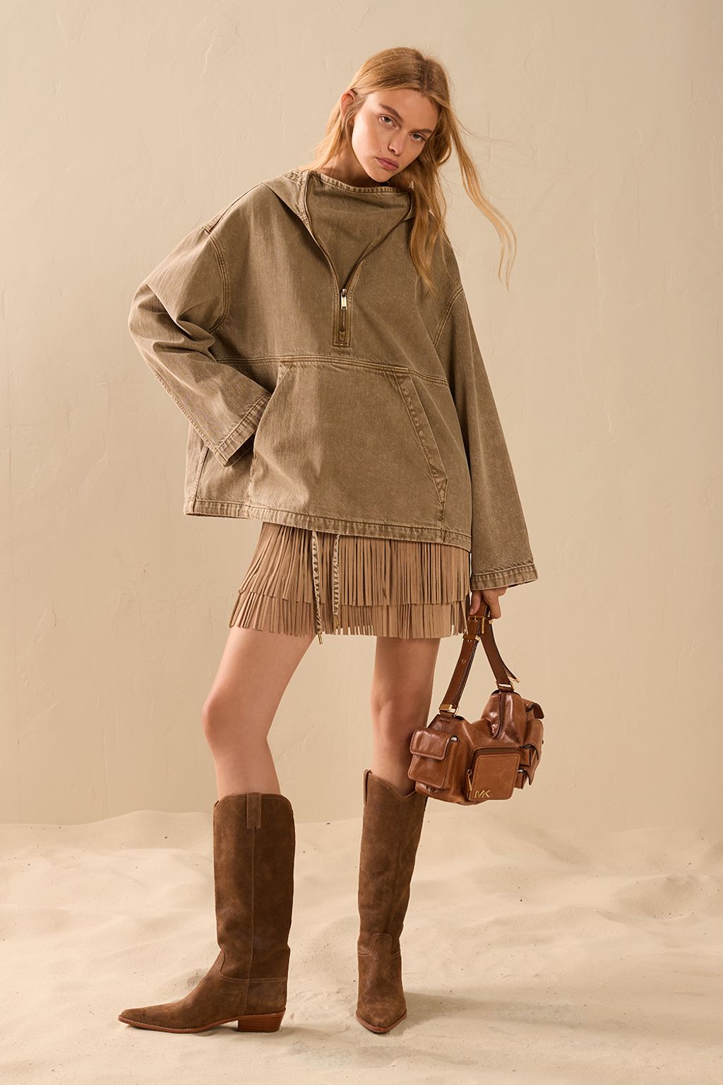 Fashion Week New York Spring/Summer 2025 look 25 from the MICHAEL Michael Kors collection 女装