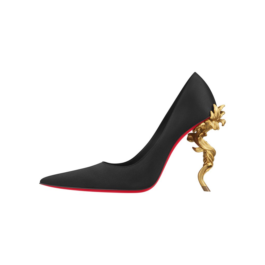 Fashion Week Paris Resort 2025 look 4 from the Christian Louboutin collection womenswear accessories