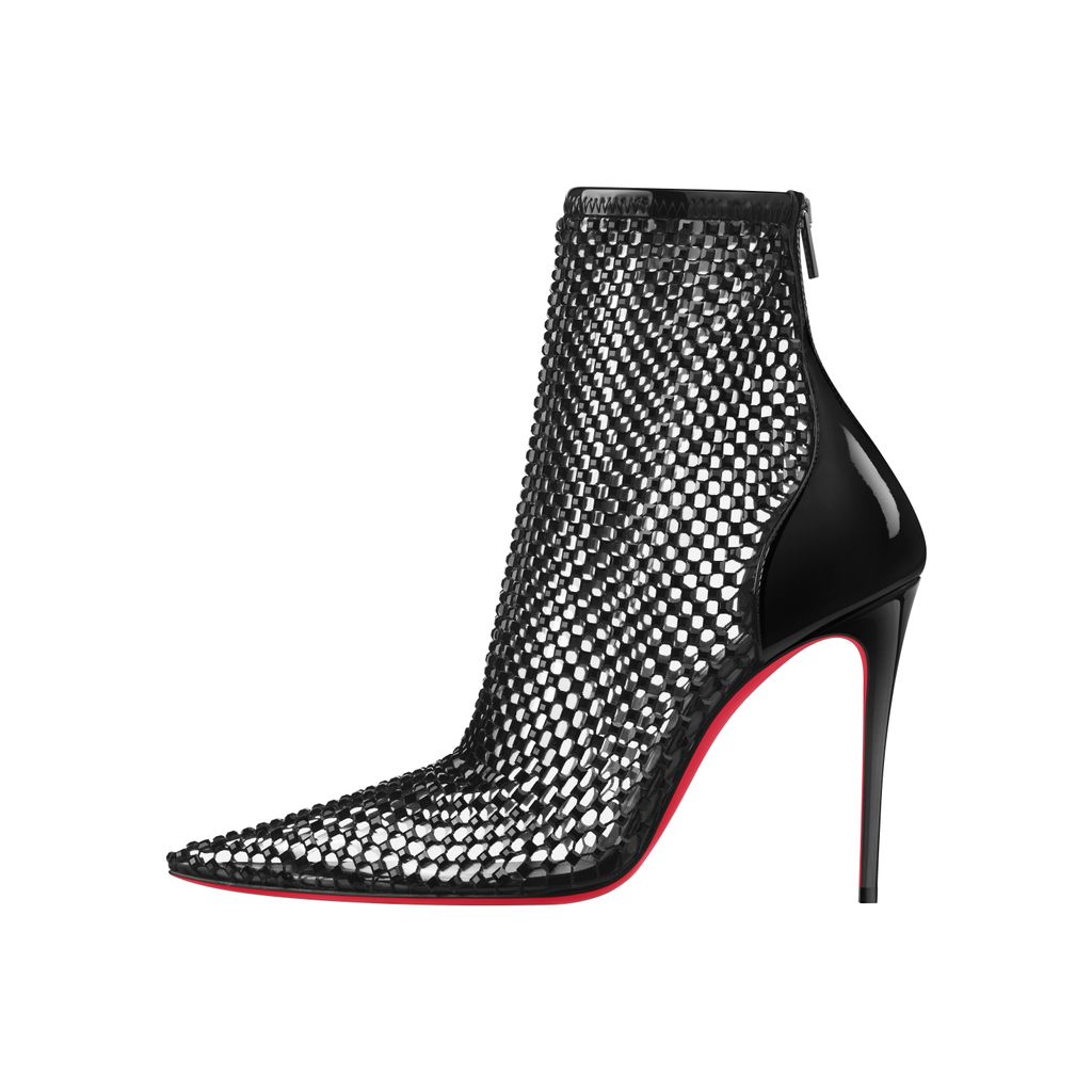 Fashion Week Paris Resort 2025 look 14 from the Christian Louboutin collection womenswear accessories